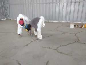 Reparación Estructural y Pintura Epóxica a Losa Galpón Nestle Azapa, Arica